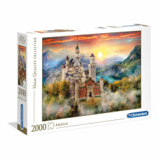 Városok Németország Neuschwantein 2000 db-os puzzle Clementoni puzzle, kirakós