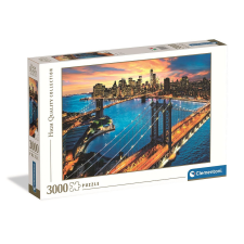 Városok New York Bridges 3000 db-os puzzle Clementoni puzzle, kirakós