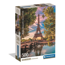 Városok Párizs Along the Seine 500 db-os Compact puzzle Clementoni puzzle, kirakós