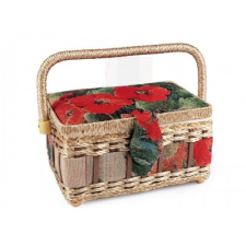  Varrókészlet dobozban tűpárnával rövidáru