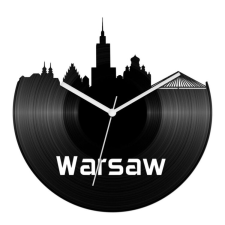  Varsó bakelit óra falióra