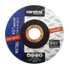 Varstroj fém vágókorong 115x2,5mm csiszolókorong és vágókorong