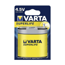 Varta 2012 - 1 db cink-szén elem SUPERLIFE 4,5V tölthető elem