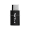 Varta 57945101401 microUSB - Type C fekete adapter (VARTA_57945101401)