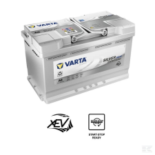 Varta Akkumulátor, 12 V 80 Ah 800 A AGM XEV A6 autóalkatrész