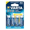 Varta Alkáli elem AA/LR6 1.5 V High Energy (4db/csomag)  (4906) (4906)