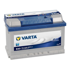 Varta Blue - 12v 72ah - autó akkumulátor - jobb+ *alacsony autó akkumulátor