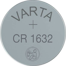 Varta CR1632 lítium gombelem, 3 V, 140 mA, Varta BR1632, DL1632, ECR1632, KCR1632, KL1632, KECR1632, LM1632 (06632101401) gombelem