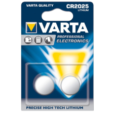 Varta CR2025 lithium gombelem 2db/bliszter (6025101402) gombelem