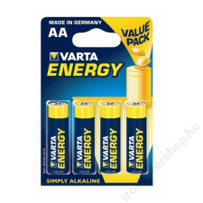 Varta Elem, AA ceruza, 4 db, VARTA Energy (VEEAA4) ceruzaelem
