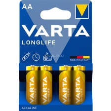 Varta Elem, AA ceruza, 4 db, VARTA &quot;Longlife&quot; ceruzaelem