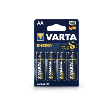 Varta Energy Alkaline AA ceruza elem - 4 db/csomag ceruzaelem