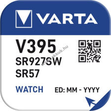 Varta gombelem, óraelem V395/SR57/SR927SW 1db/csomag gombelem