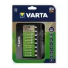 Varta LCD UNIVERSAL MULTI CHARGER+ akkutöltő (240V, AAA/AA/C/D/9V elem kompatibilis, LED kijelző) FEKETE (VARTA_57688_)
