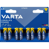 Varta Longlife Power Alkaline AA ceruza elem 8 db/csomag (4906121418) (Varta4906121418)