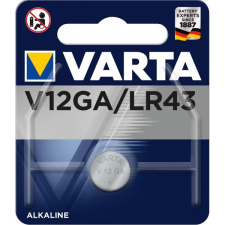 Varta LR43 (V12GA) fotó és kalkulátor elem 1db/bliszter (4278101401) (va4278101401) gombelem