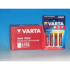 Varta Max Tech AAA LR6 Bl4 (4703) elem és akkumulátor