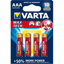 Varta MaxTech Alkáli elem AAA/LR3 1.5 V (4db/csomag)  (4703101404) (4703101404) ceruzaelem