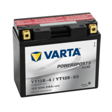 Varta Powersports AGM 12V 12Ah bal+ - YT12B-4 / YT12B-BS motor motorkerékpár akkumulátor akku 512901019 autó akkumulátor