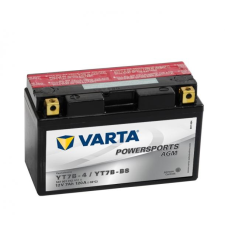 Varta Powersports AGM 12V 7Ah bal+ - YT7B-4 / YT7B-BS motor motorkerékpár akkumulátor akku 507901012 autó akkumulátor