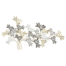 Vas fali panel lixy 130,8x7,6x70,5cm grafika, keretezett kép