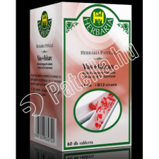VAS+FOLSAV TABLETTA 60X vitamin és táplálékkiegészítő