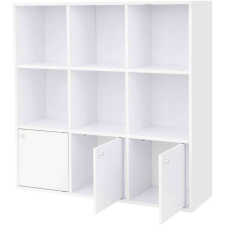 Vasagle Könyvespolc 97,5 x 30 x 97,5 cm Fehér bútor