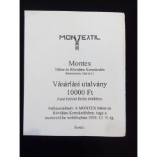 Vásárlási utalvány 10000 Ft vásárlási utalvány