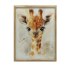  VÁSZON FESTMÉNY A FALRA ARNYI KIS ZSIRÁF ARCRA 70x100 CM