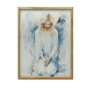 VÁSZON FESTMÉNY KERET NÉLKÜL NYUGAS ANGYAL PASZTEL HARMÓNIA 70x100