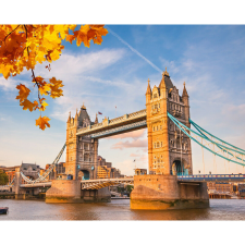  Vászon festmény, MÉDIA, London tower bridge, 105 x 70 cm grafika, keretezett kép