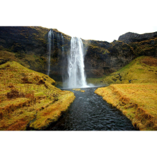  Vászon festmény, MÉDIA, Vízút a vízeséshez, 105 x 70 cm grafika, keretezett kép