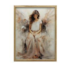 VÁSZONFESTÉS IMASZOBA KERET NÉLKÜL PREMIUM VÁSZON 70x100 CM grafika, keretezett kép