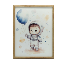  VÁSZONFESTÉS UTAZÁS A CSILLAG LABONON KERESZTÜL 50x70 CM grafika, keretezett kép