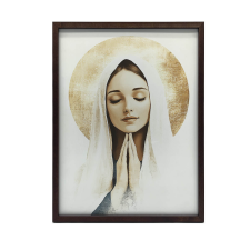VÁSZONFESTMÉNY ISTENÜNK FALI IMÁJÁHOZ 70X100 CM PREMIUM grafika, keretezett kép