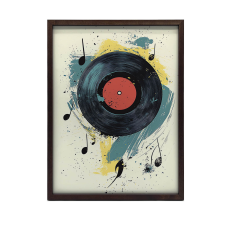  VÁSZONFESTMÉNY KERET NÉLKÜL A KÁOSZ PREMIUM VÁSZON DALMÁJA 50x70 CM grafika, keretezett kép