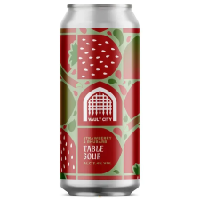  Vault City Brewing - Strawberry &amp; Rhubarb Table Sour (0,44) (3,6 %) sör