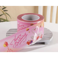 Vax fólia 1kg - 8cm-es Rózsaszín mintás sütés és főzés