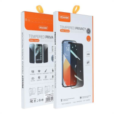 Veason 6D Pro Veason Glass üvegfólia betekintésvédelemmel - iPhone 12 Pro Max fekete szegéllyel mobiltelefon kellék