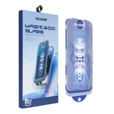 Veason 6D Pro Veason könnyen telepíthető üveg - iPhone 13 fekete mobiltelefon kellék