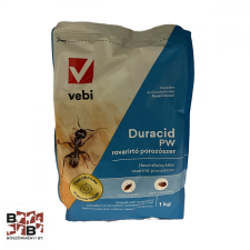 Vebi Duracid PW Rovarirtó porozószer 1 kg tisztító- és takarítószer, higiénia