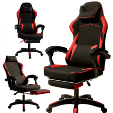  VECTOR forgó gamer szék masszírozóval és lábtartóval KO48CZE forgószék