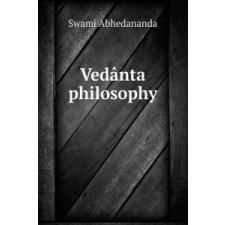  Vedanta Philosophy – Swami Abhedananda idegen nyelvű könyv
