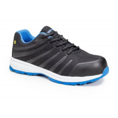 Védõcipõ Galaxite S1P SRC ESD sport fekete/kék 42