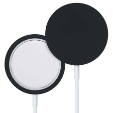 Védőburkolat az Apple töltőhöz MagSafe Charger Pad, Kwmobile, fekete, szilikon, 53964.01 fülhallgató, fejhallgató tok