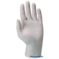 . Védőkesztyű, egyszer használatos, latex, XL/12-es méret, púderezett
