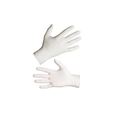  Védőkesztyű egyszerhasználatos púderezett latex (100 db-os)  M 352000210008