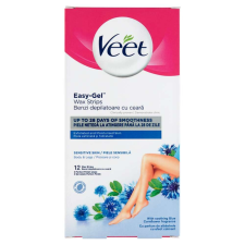 Veet Easy-Gel Hideggyanta szalagok érzékeny bőrre 12db szőrtelenítés