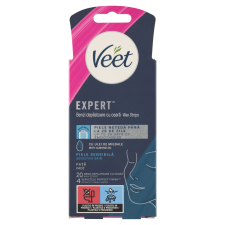  Veet Expert hideggyanta szalagok – Arcra, érzékeny bőrre 20 db szőrtelenítés