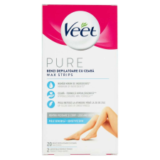 Veet Pure Hideggyanta szalagok érzékeny bőrre 20db szőrtelenítés